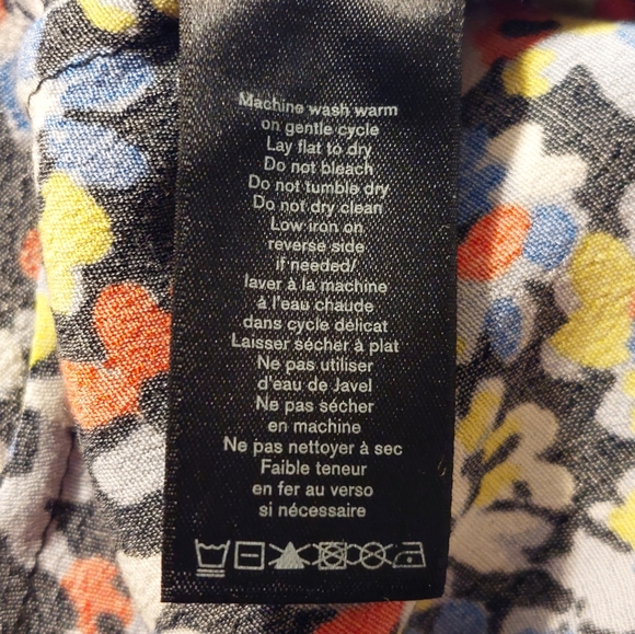 Rag and Bone Estell Floral V-neck Midi Dress - Picture 8 of 12